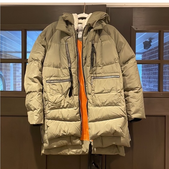 Orolay Women's Thickened Down Jacket, army green. "famous Amazon jacket" - Picture 3 of 11